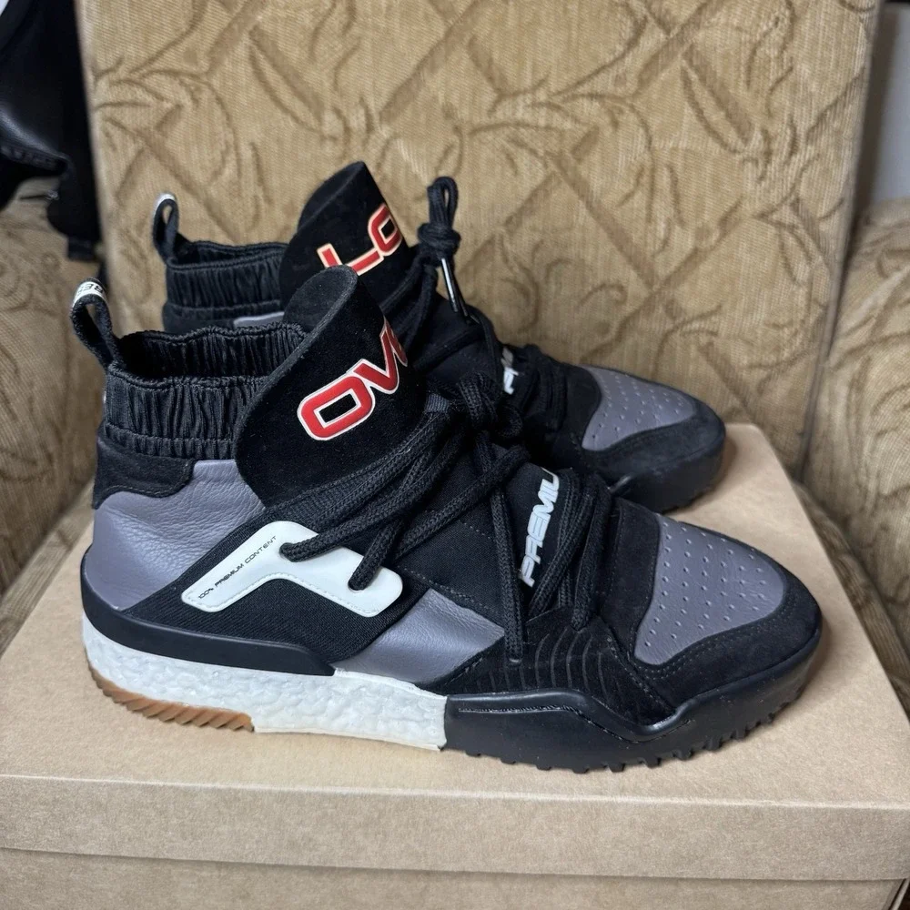 Size 9 -‎ Adidas Alexander Wang x AW BBall All Star 747 Warehouse (D98128) VNDS!